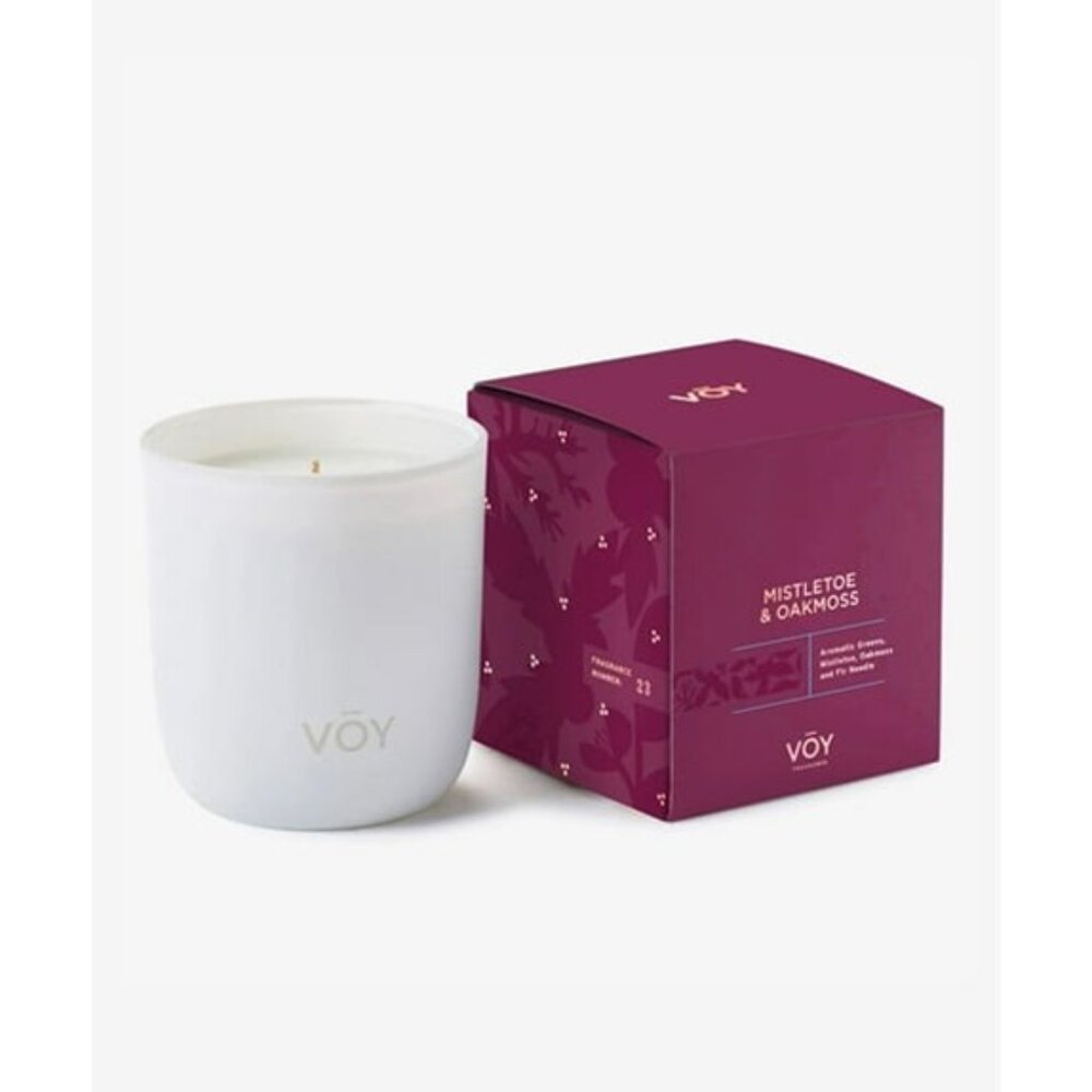 Voy Mistletoe and Oakmoss Scented Candle NIB